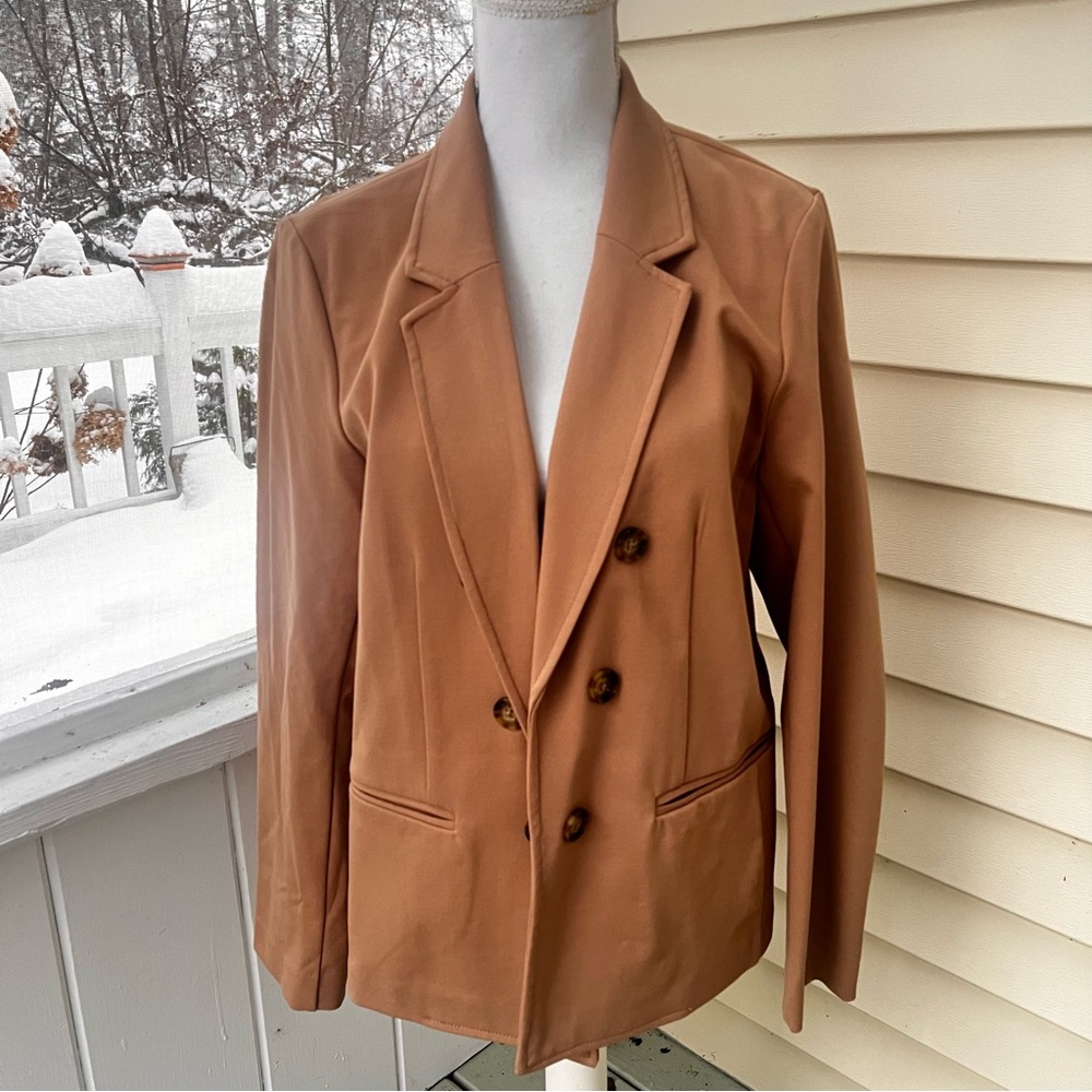 Jones New York Double-Breasted Blazer